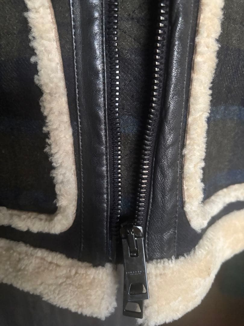 Burberry Prorsum プローサム リアルムートンジャケット　44