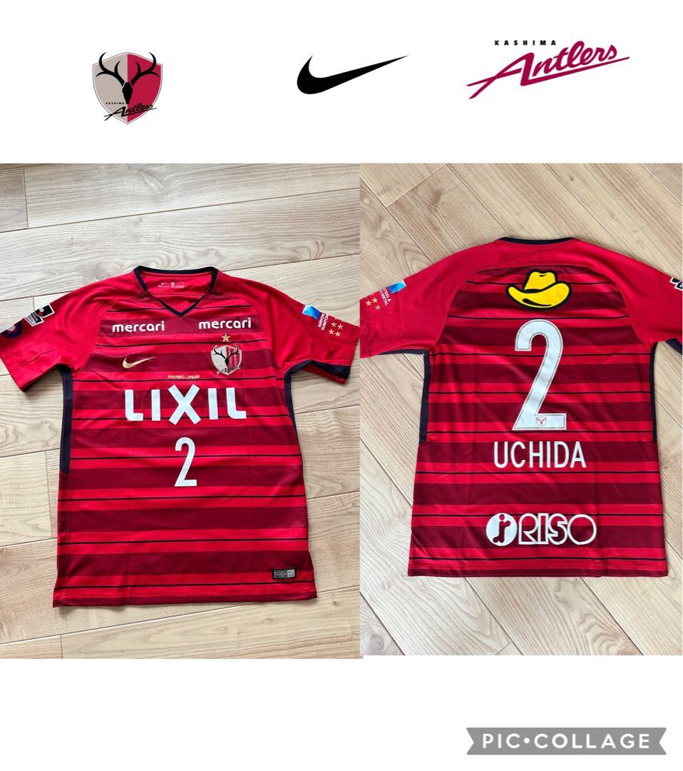 鹿島アントラーズ　 2018シーズンNIKEホームユニフォーム 内田篤人