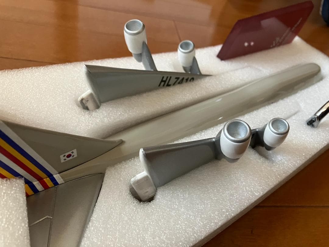 アシアナ航空　B747-400　1/200　旅客機模型　　C