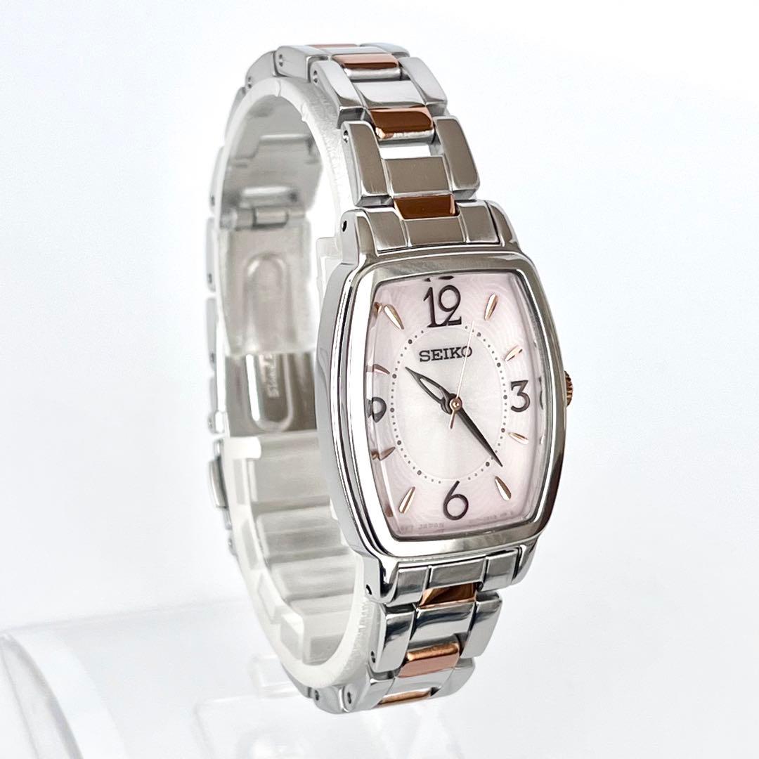 セイコー SEIKO レディース 腕時計 稼働 ソーラー 磨き済み s2100
