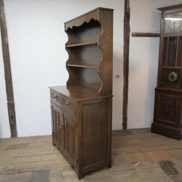 イギリス アンティーク 家具 ドレッサー カップボード キャビネット 6053e