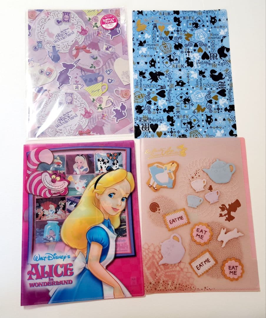 ふしぎの国のアリス クリアファイルセット