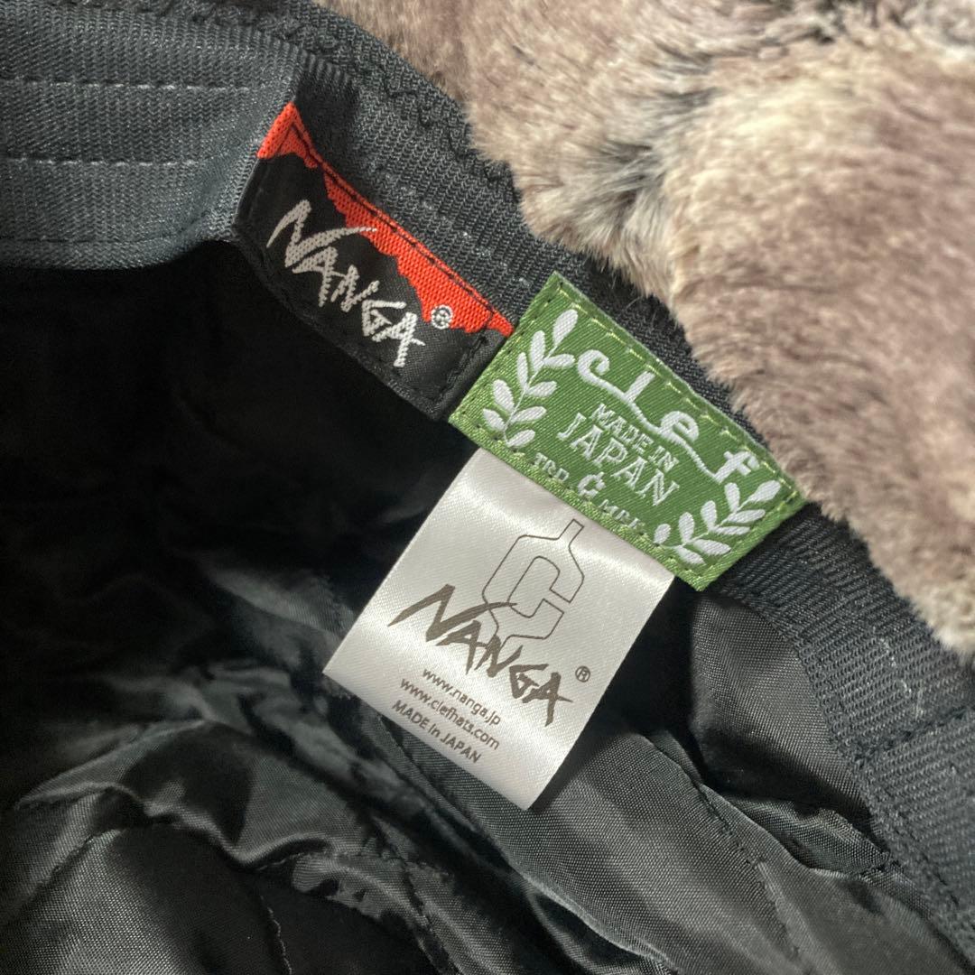 NANGA × Clef CORDY DOWN BOA CAP