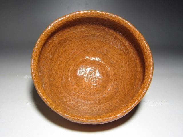 九代大樋長左衛門　御紋天目茶碗　裏千家十四代淡々斎花押の名品ｔ703