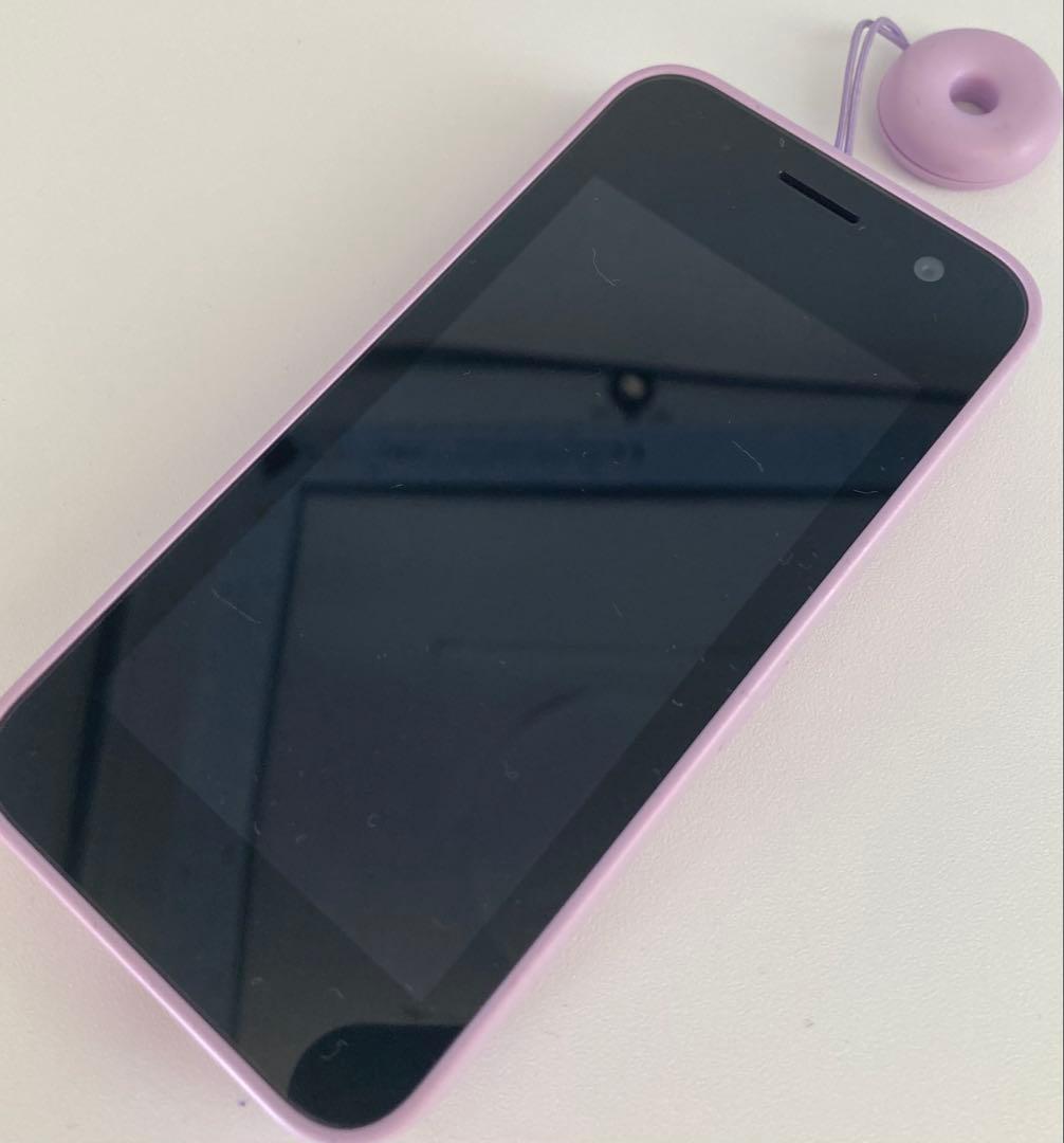 美品　NTT docomo KY-41C ラベンダー