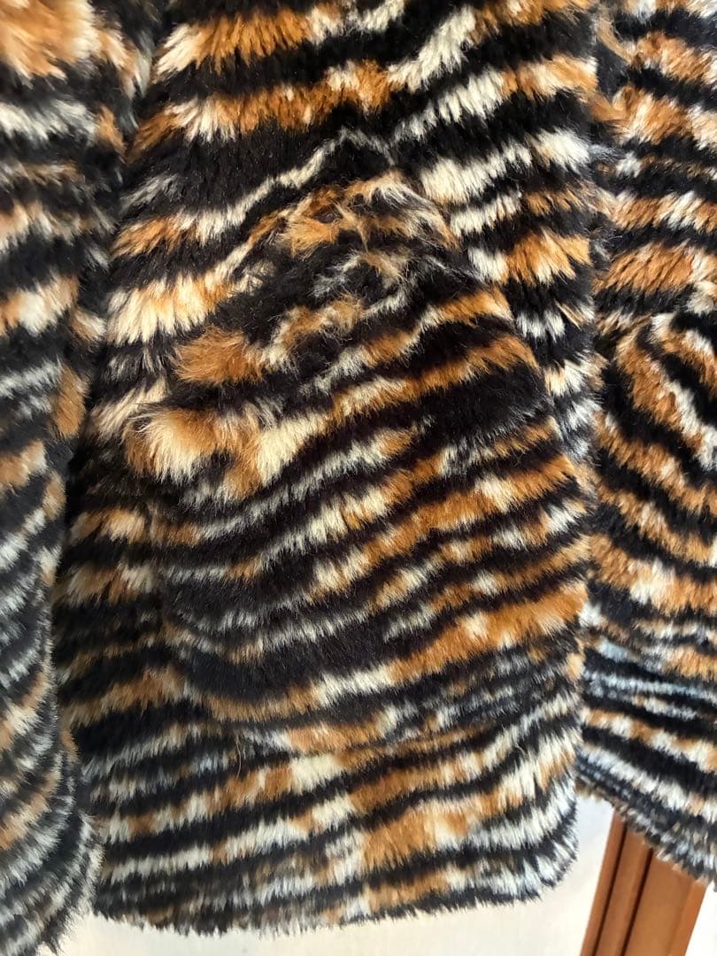 ジャケット・アウター Needles Hooded Coat-Acrylic Fur/Tiger S