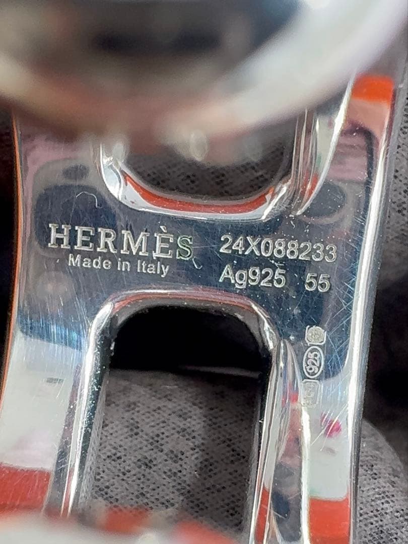 HERMES エルメス オスモズ PM 55 リング新品未使用