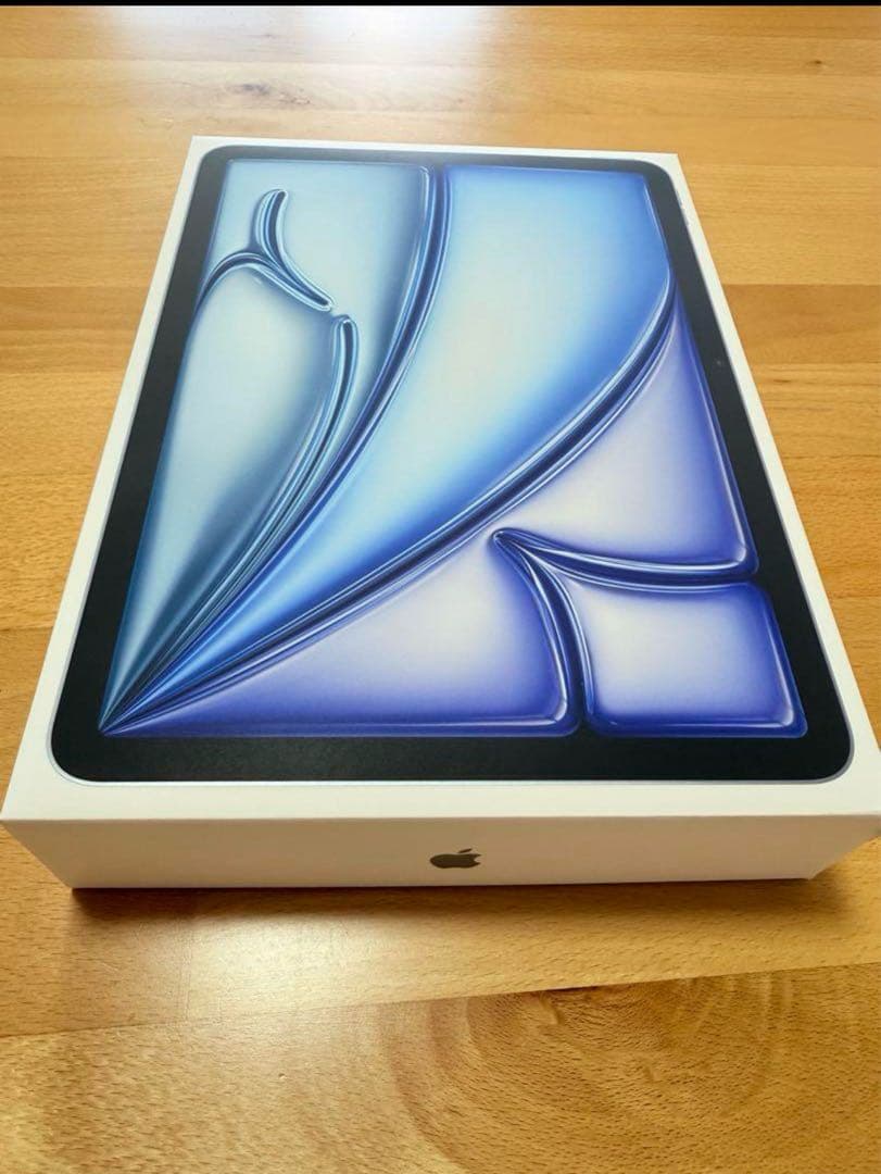 iPad Air 11インチM2 wifiブルー/ 最大容量100%