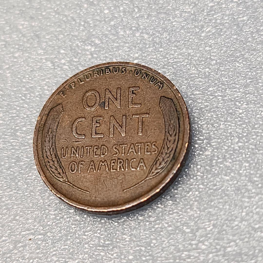 5796. 貴重 1909年 アメリカ リンカーン 麦 1セント 海外硬貨
