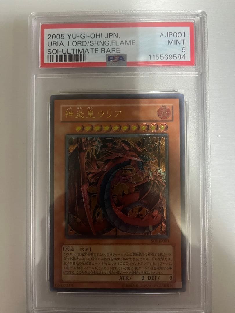 〔お金入り用なので特価〕神炎皇ウリア　レリーフ　PSA9