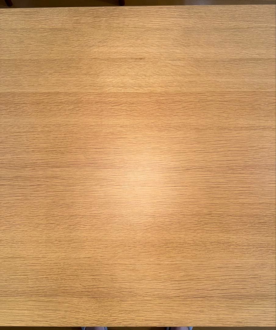 【にょん】湯川家具 4人掛けダイニングテーブルのみ 150x80cm