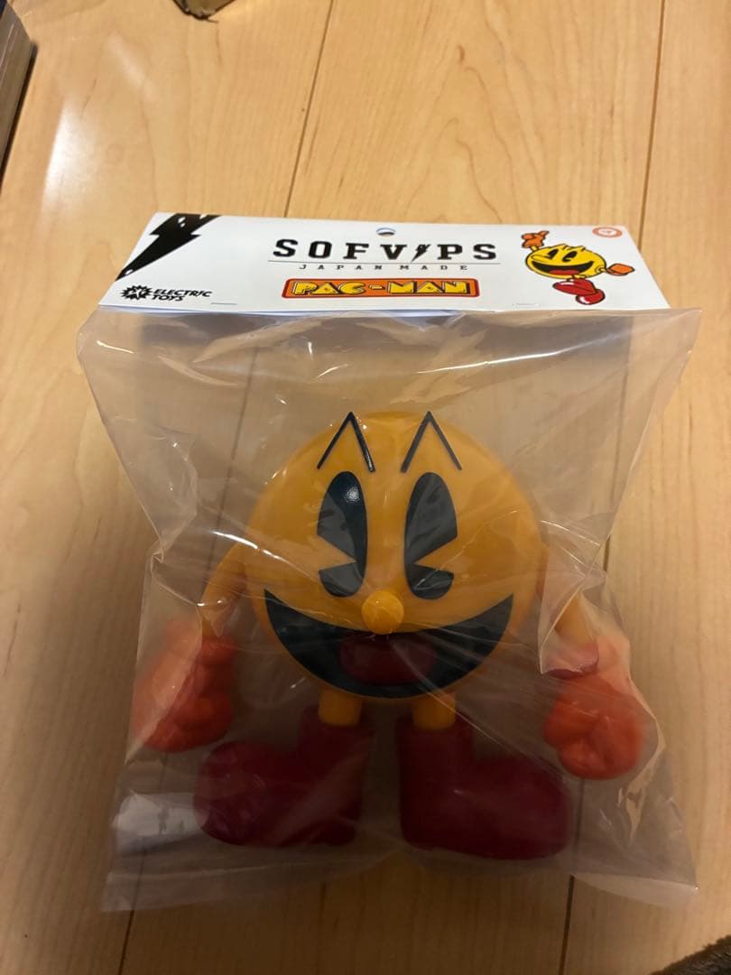 SOFVIPS 　PAC-MAN　ソフビップス　パックマン　日本製