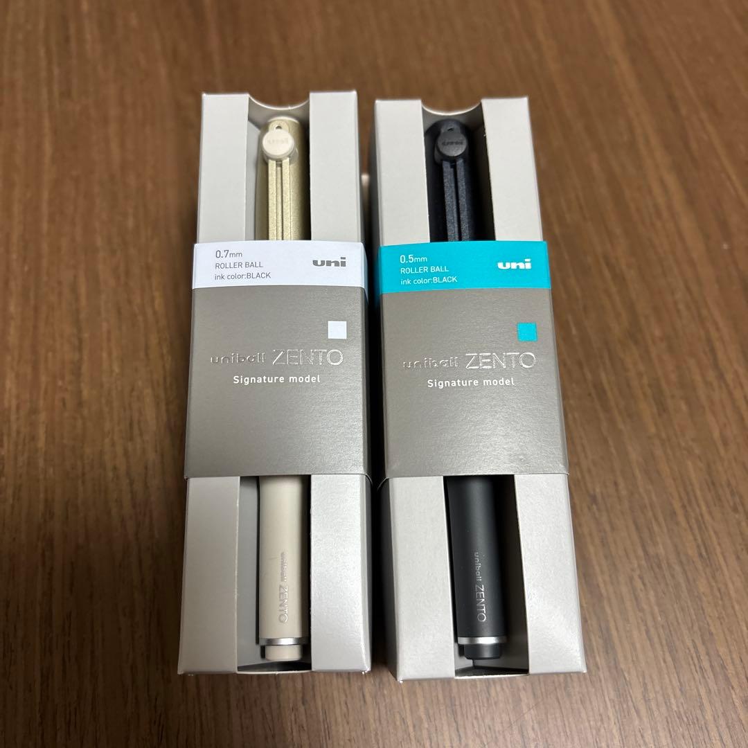【新品未開封】uniball ZENTO シグニチャーモデル　2本セット
