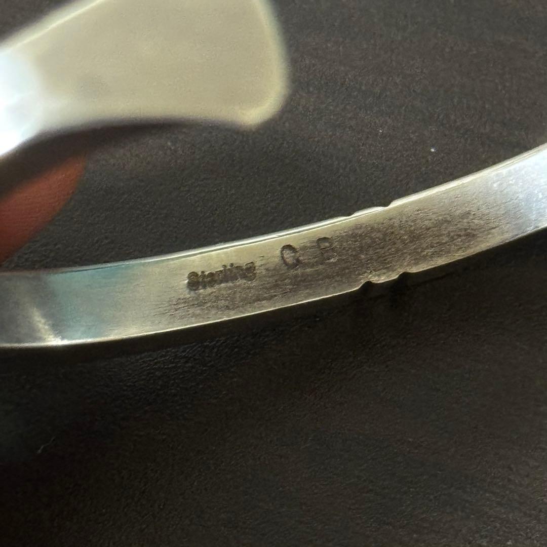 r*n様 ビンテージ インディアンジュエリー バングル サントドミンゴ族 鍛造