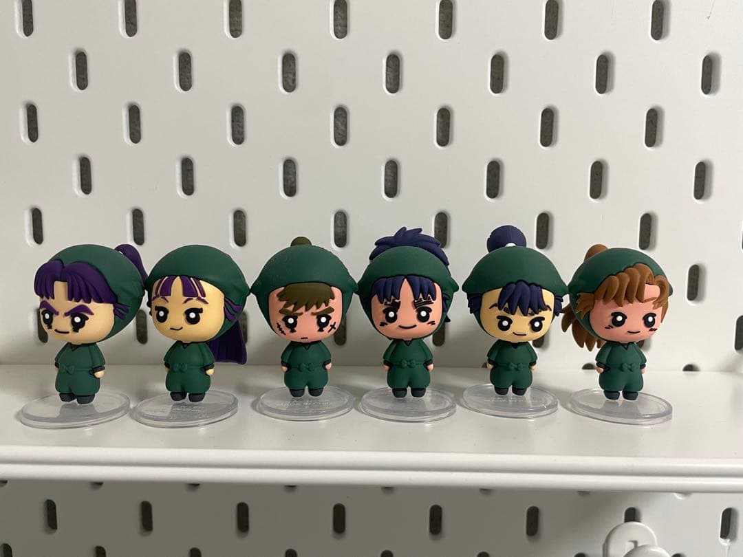 忍たま乱太郎 にょきんとマスコットフィギュア 6年生コンプリート