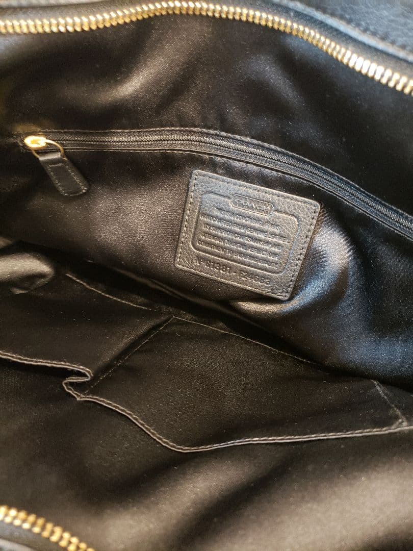 極美品✨COACH トートバッグ ビジネスバッグ レザー 黒 2WAY A4可