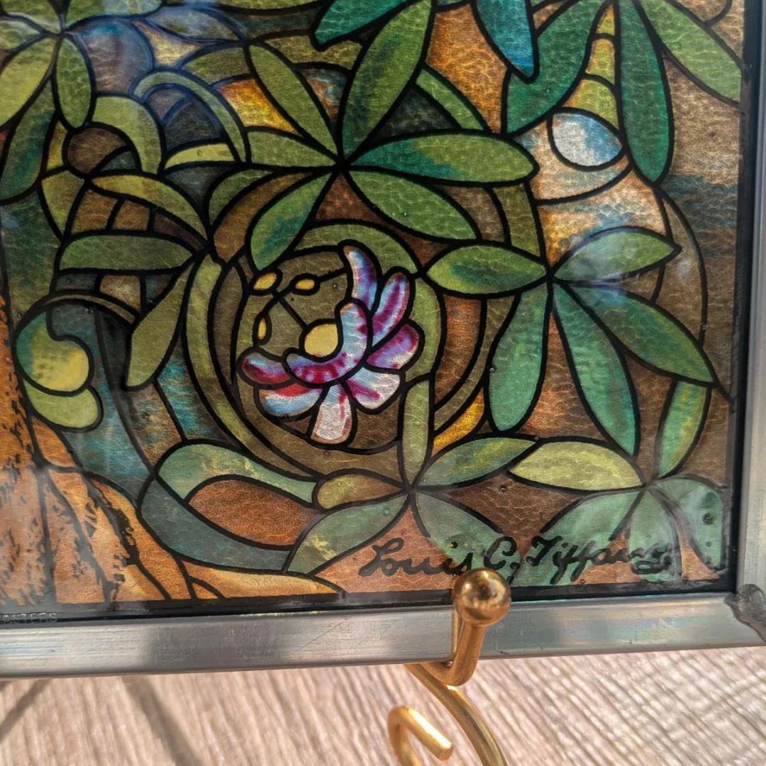 グラスマスターズ 生命の樹 ステンドグラス 33×24 ルイスCティファニー