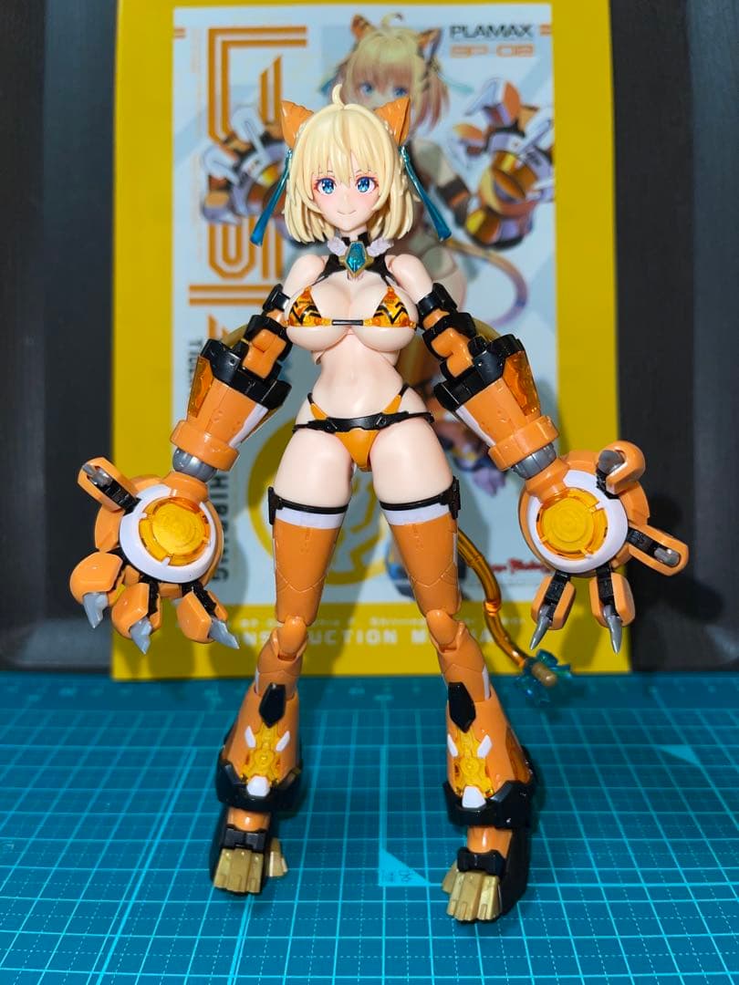 PLAMAX BP-02 ソフィア・F・シャーリング 虎アーマーVer. 組立済