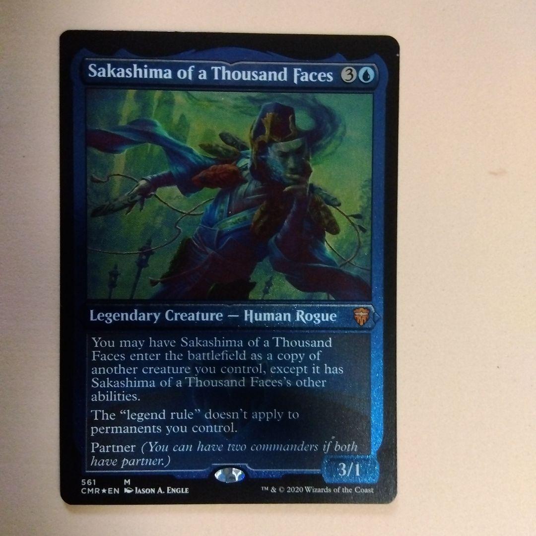 MTG 千の顔の逆嶋 Foil エッチング仕様 英語