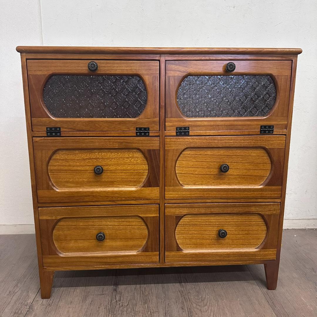 訳あり　アウトレット　アンティーク調　チェスト　キャビネット