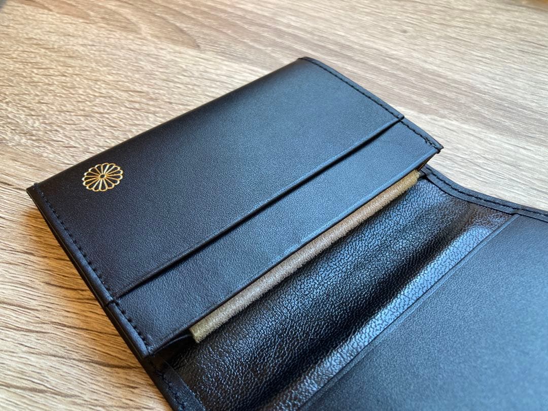 皇居財布と名刺入れのセット