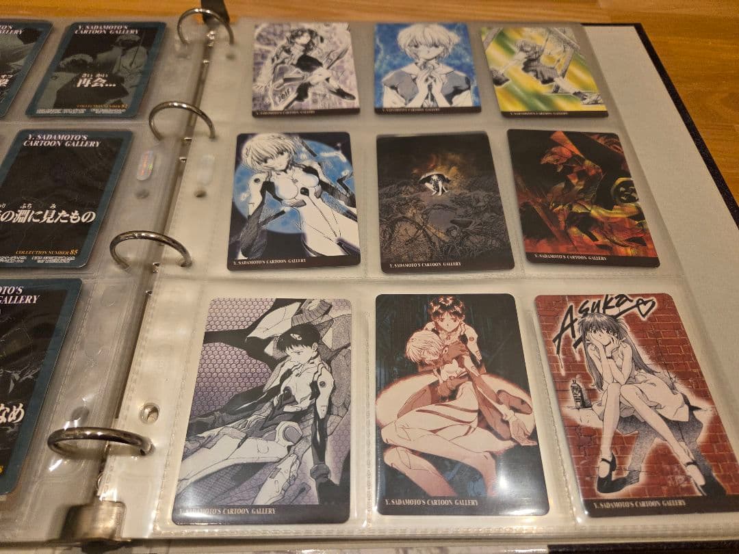 エヴァンゲリオンカードアマダカードコンプリート100枚アルバム付き