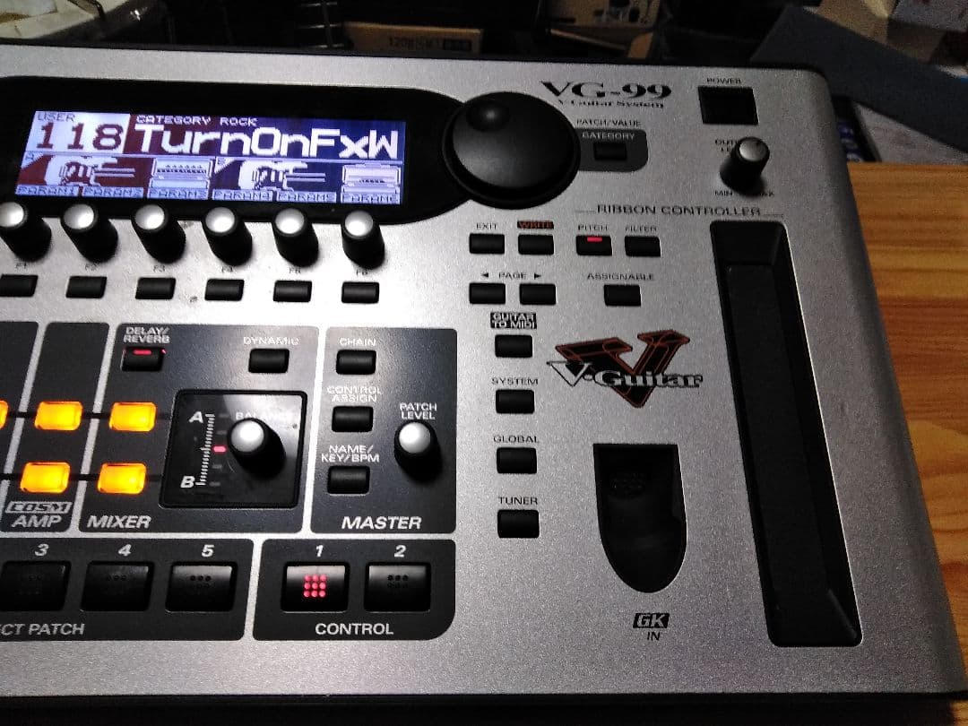 再終値下！　美品　ローランドVG-99 動作確認済　純正電源　取説付