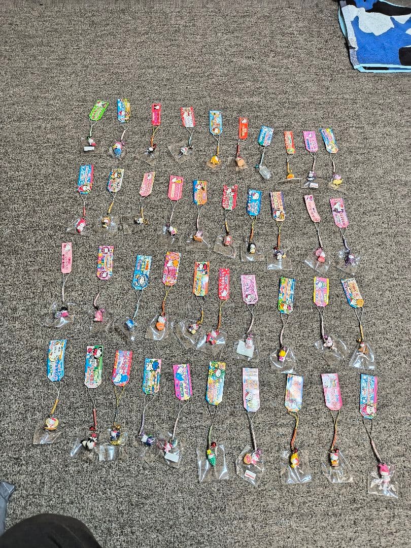 ご当地キティ 根付ストラップセット