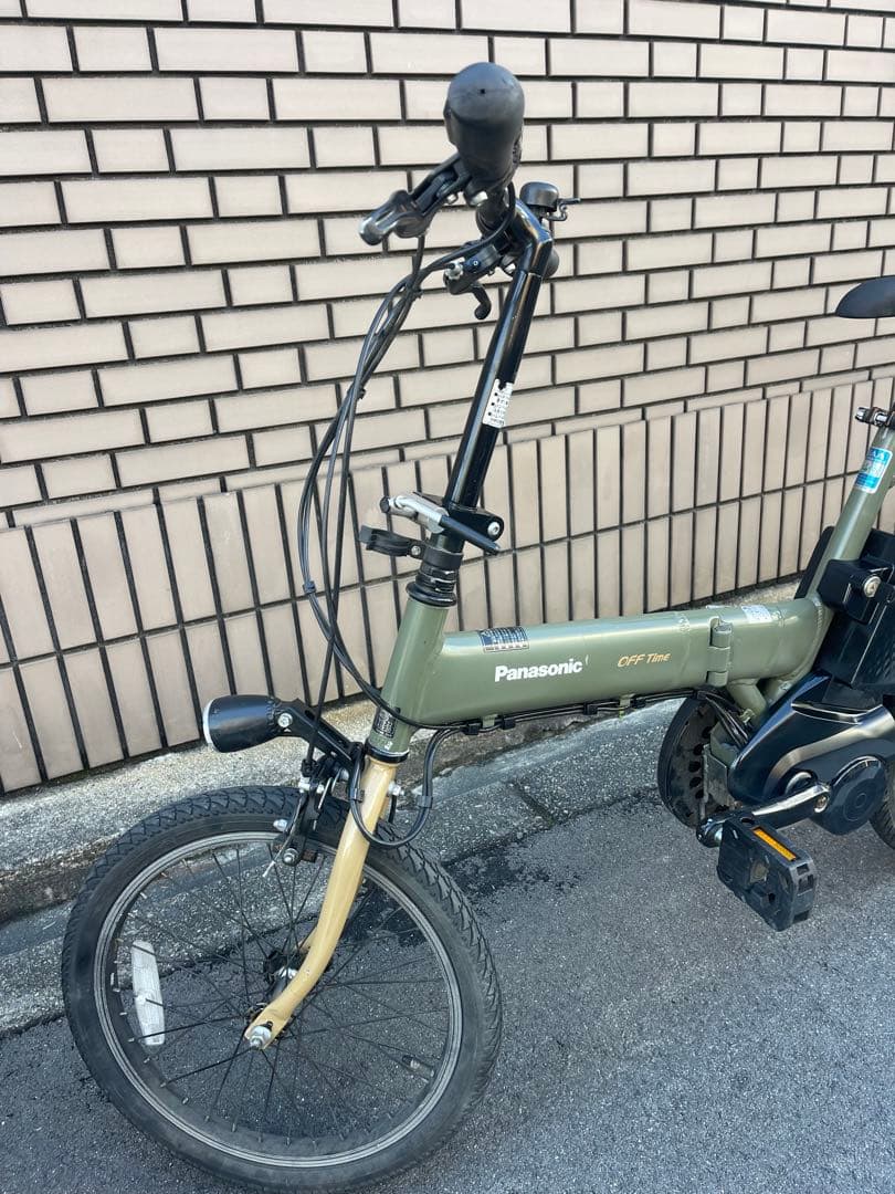16ah折り畳みパナソニック電動アシスト自転車20インチ