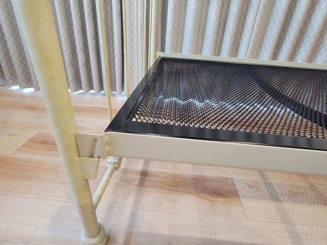 アイアンベッド&ナイトテーブル　アンティーク　静岡東部直接お渡し希望