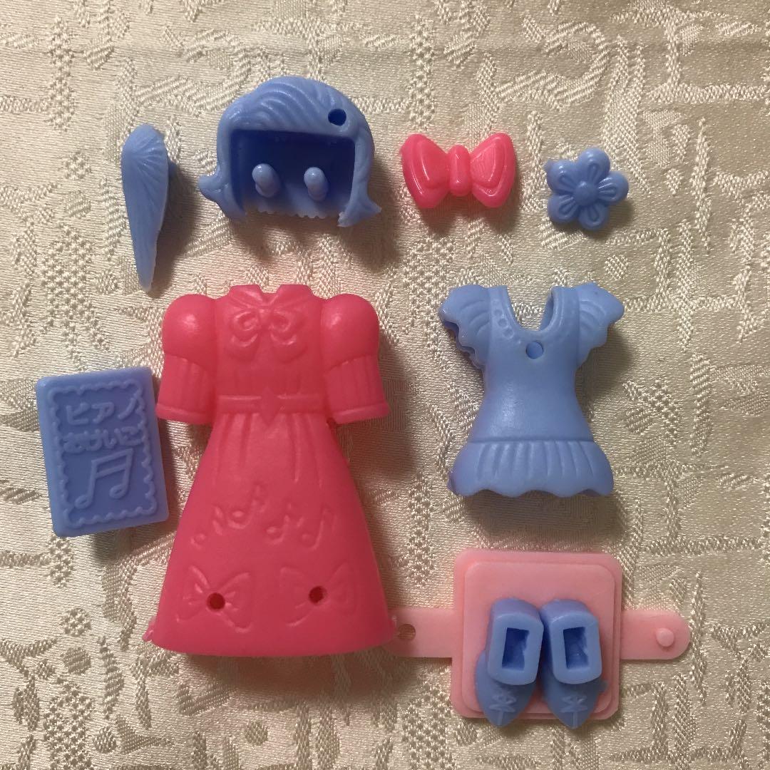 グリコおまけ　昭和　レトロ　パピーちゃん(ピアノおけいこ　バレエ)