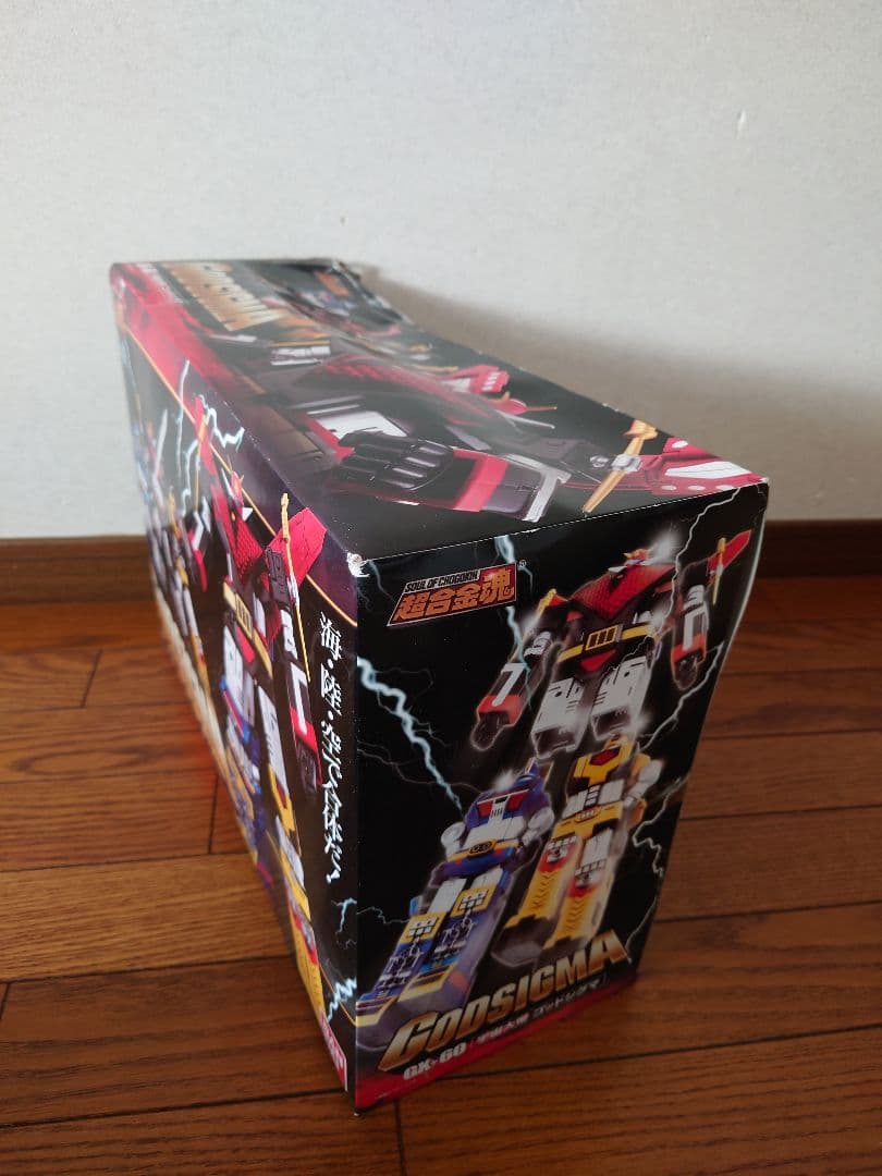 ★超合金魂 GX-60 ゴッドシグマ 箱潰れ