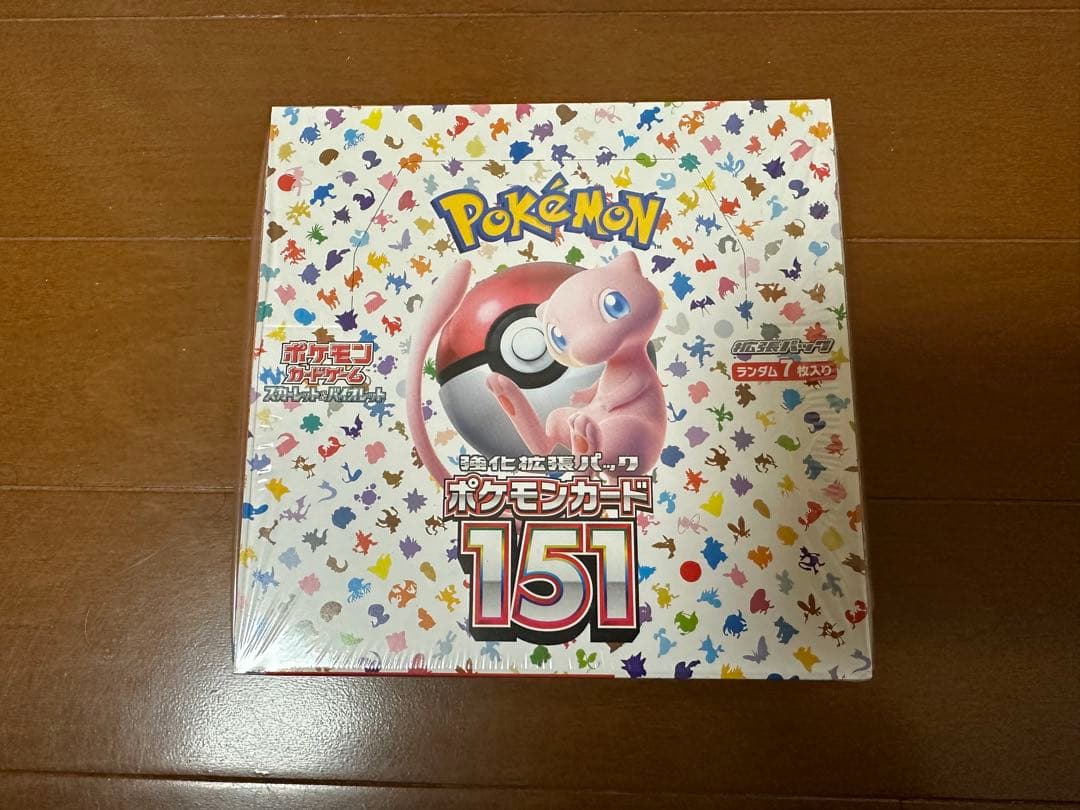 ポケモンボックス　151 シュリンク付
