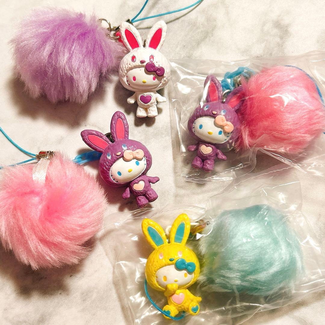 ハローキティ ふあふあ ストラップ 激レア 美品 新品未使用