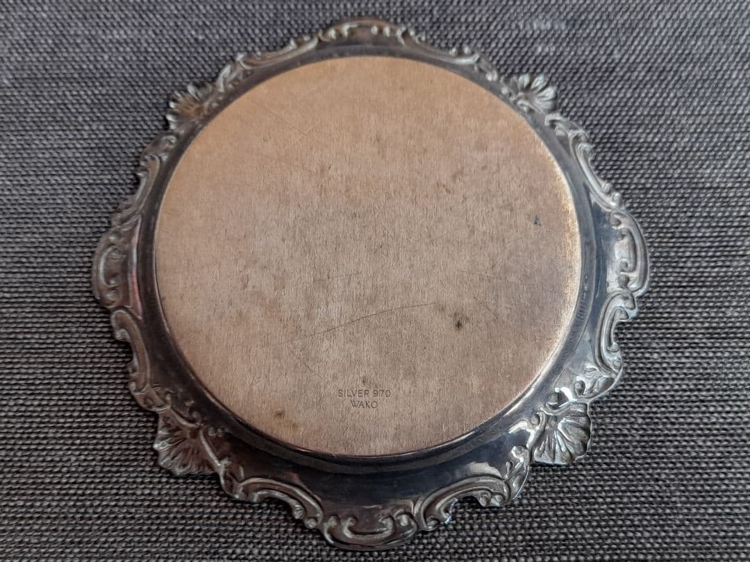 銀座和光 WAKO ティーストレーナー 銀製品 SILVER970 シルバー