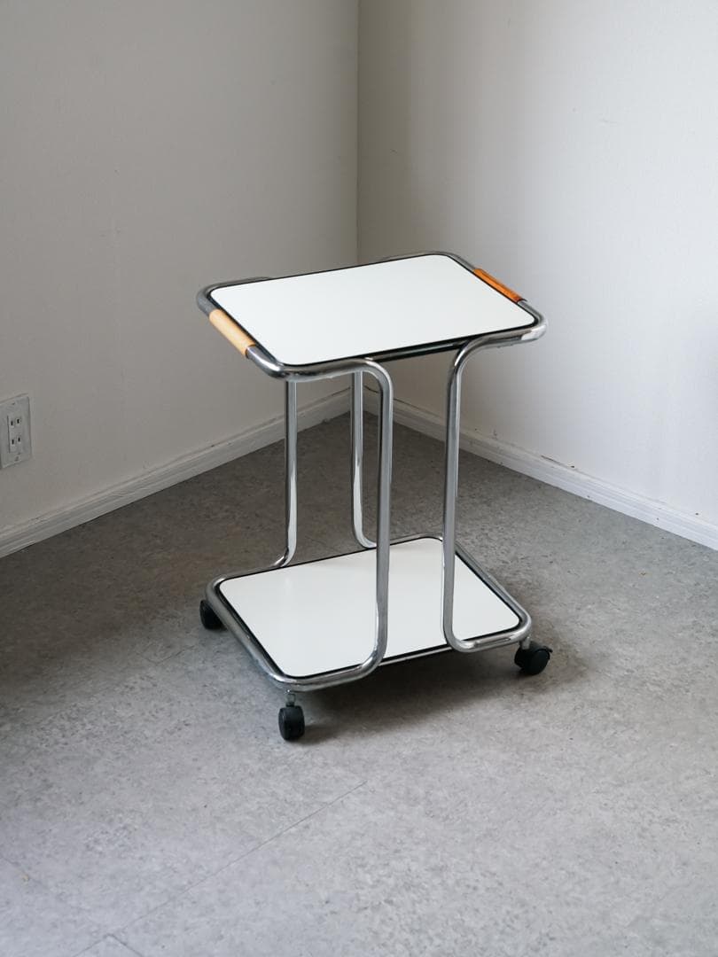 70-80's \"oliver\" ワゴンテーブル ミッドセンチュリー モダン