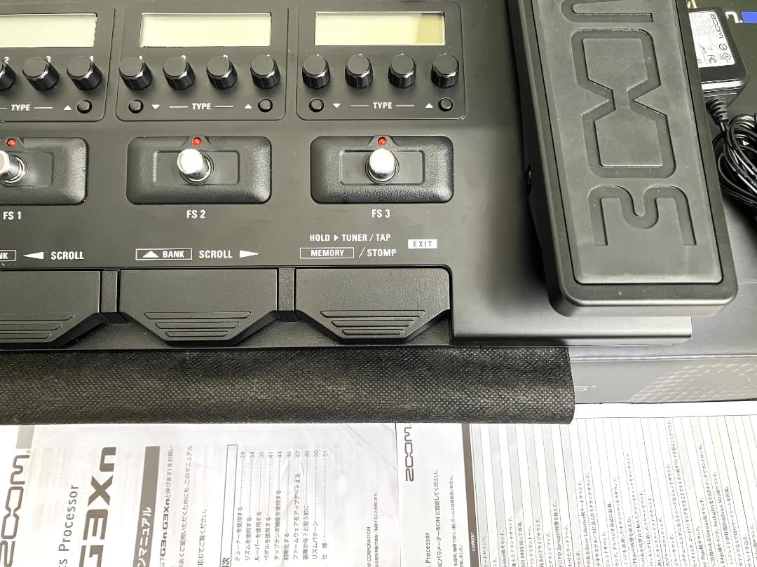 ZOOM G3Xn マルチエフェクター 本体新品交換品