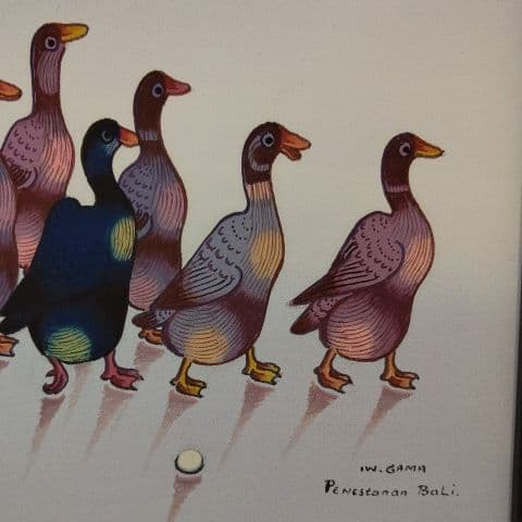 Gama氏作  鳥の絵  その2