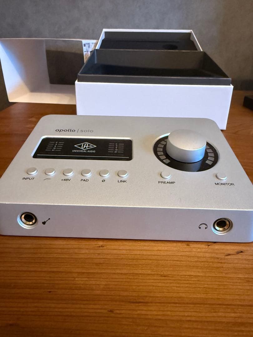 DTM・DAW UNIVERSAL AUDIO APOLLO SOLO Thunderbolt