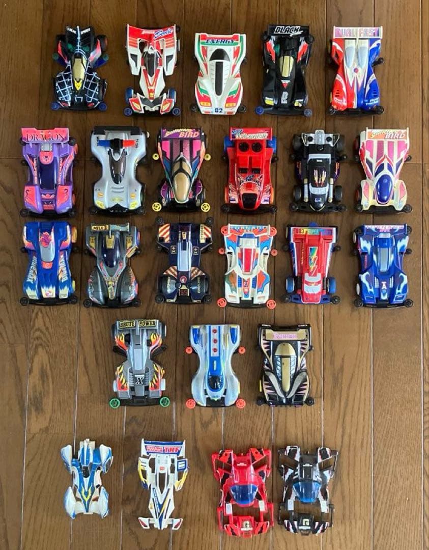 ジャンク品　当時品ミニ四駆まとめ売りセット