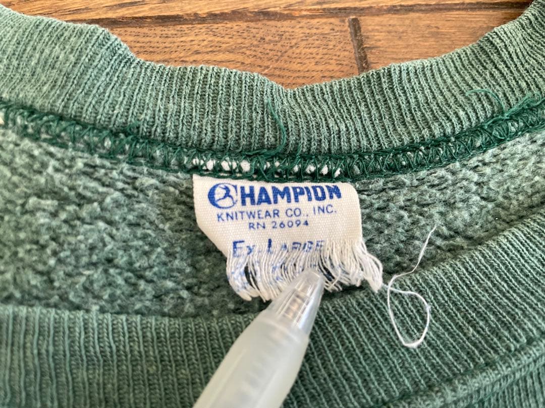 60s USA製 チャンピオン ランタグ 半袖 ヴィンテージ スウェット