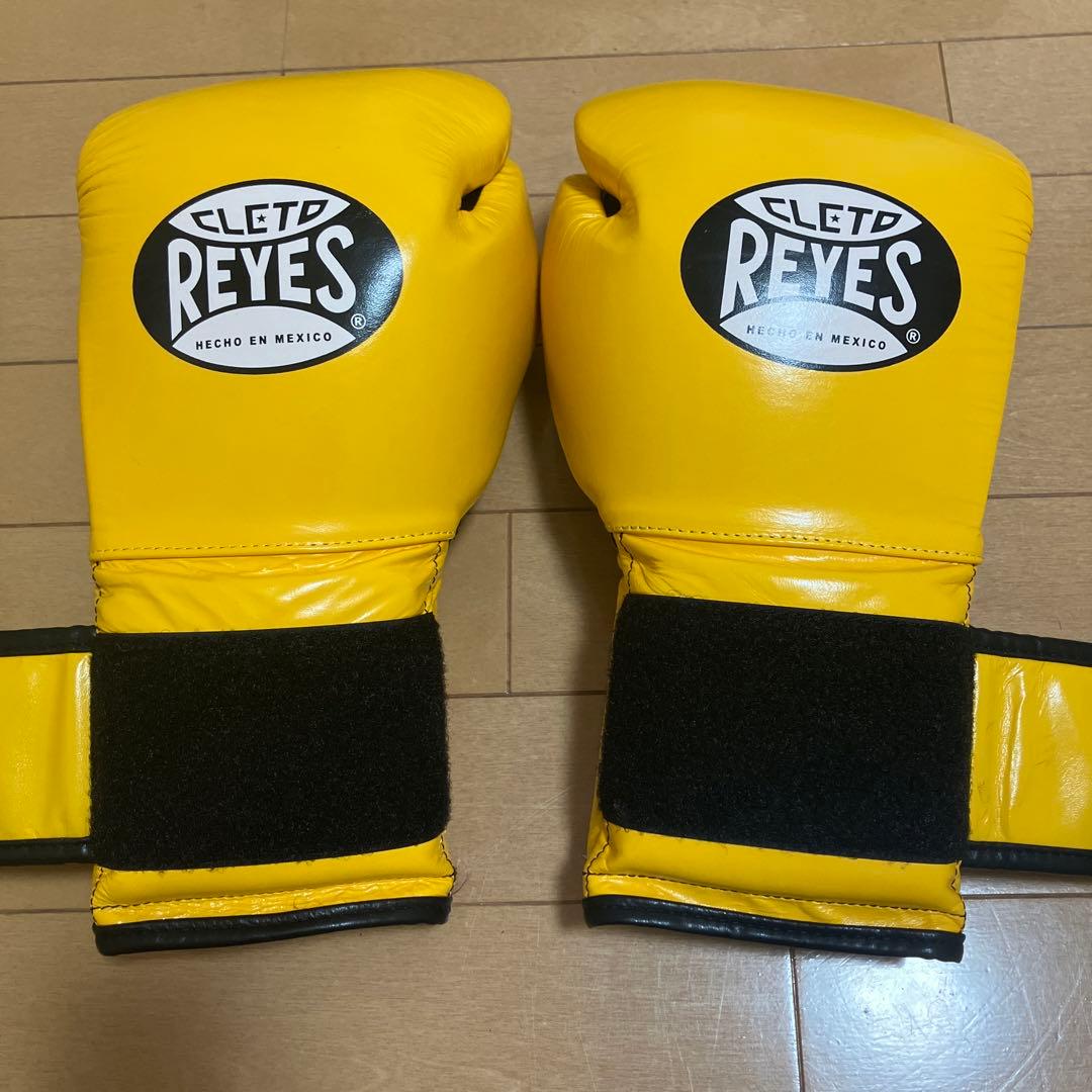 CLETO REYES イエロー ボクシンググローブ プロフェッショナル