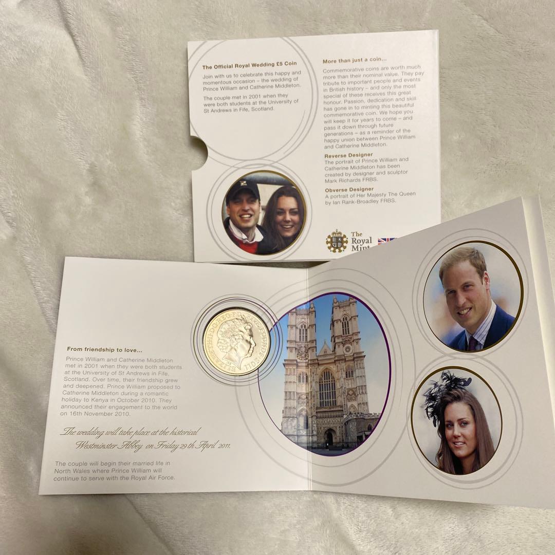 2011イギリス ウィリアム王子キャサリン妃 ロイヤルウェディング 記念