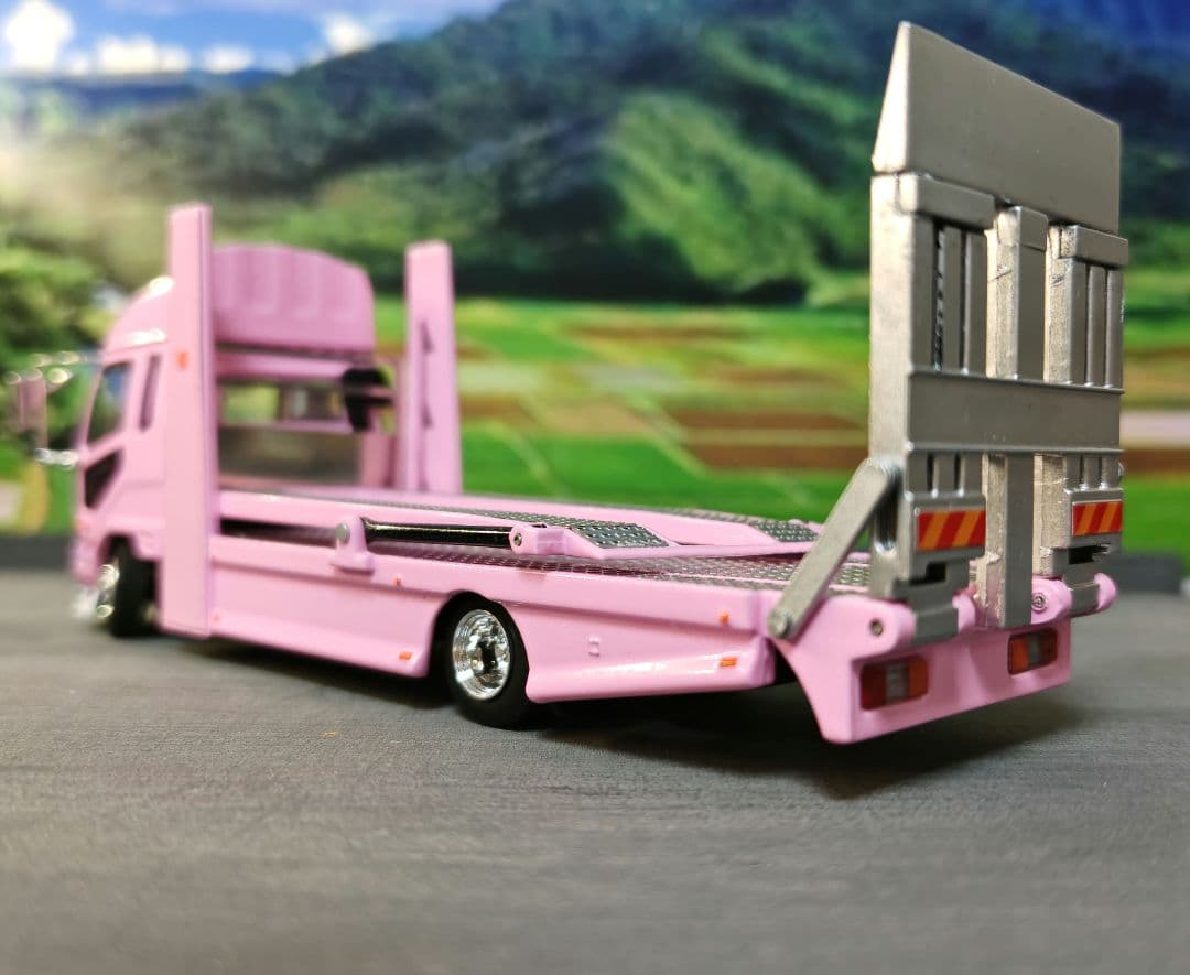 1/64 GCD 三菱ふそう ファイター ダブルレベルトランスポーター