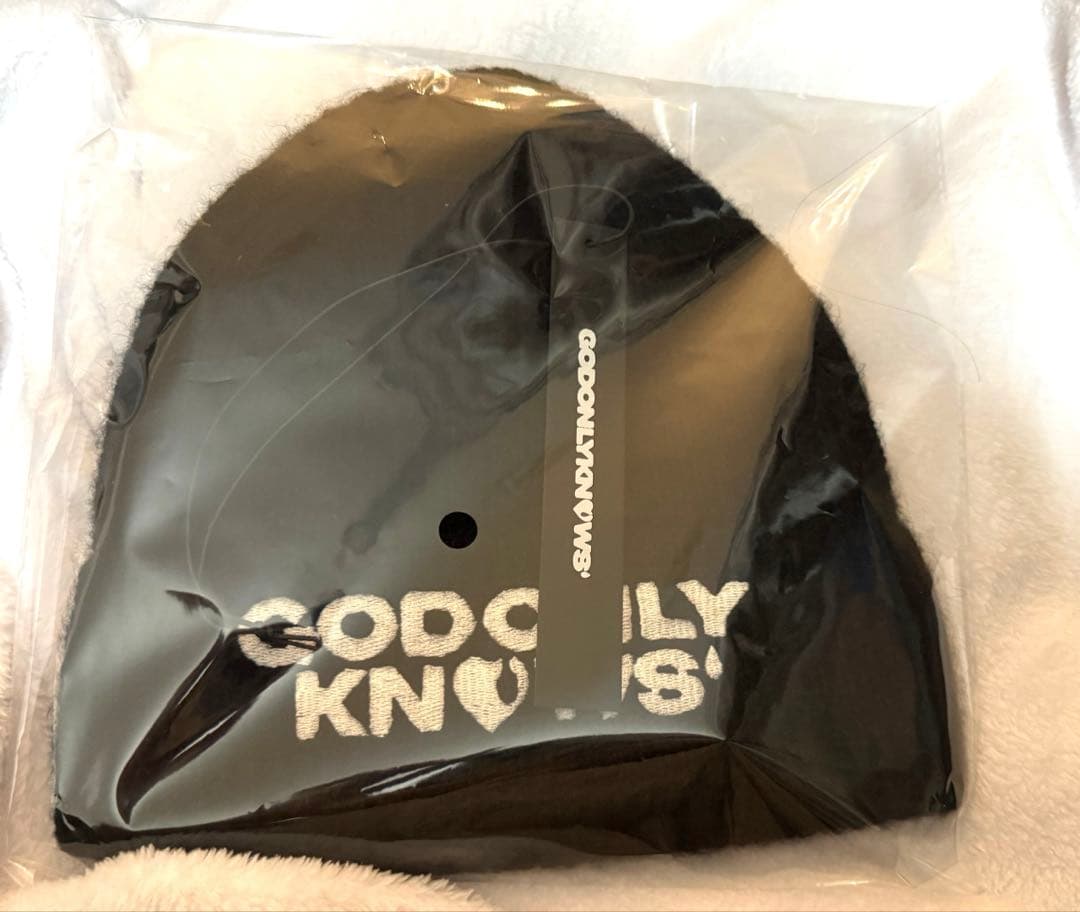 GOD ONLY KNOWS 岩田剛典　ニット帽　黒