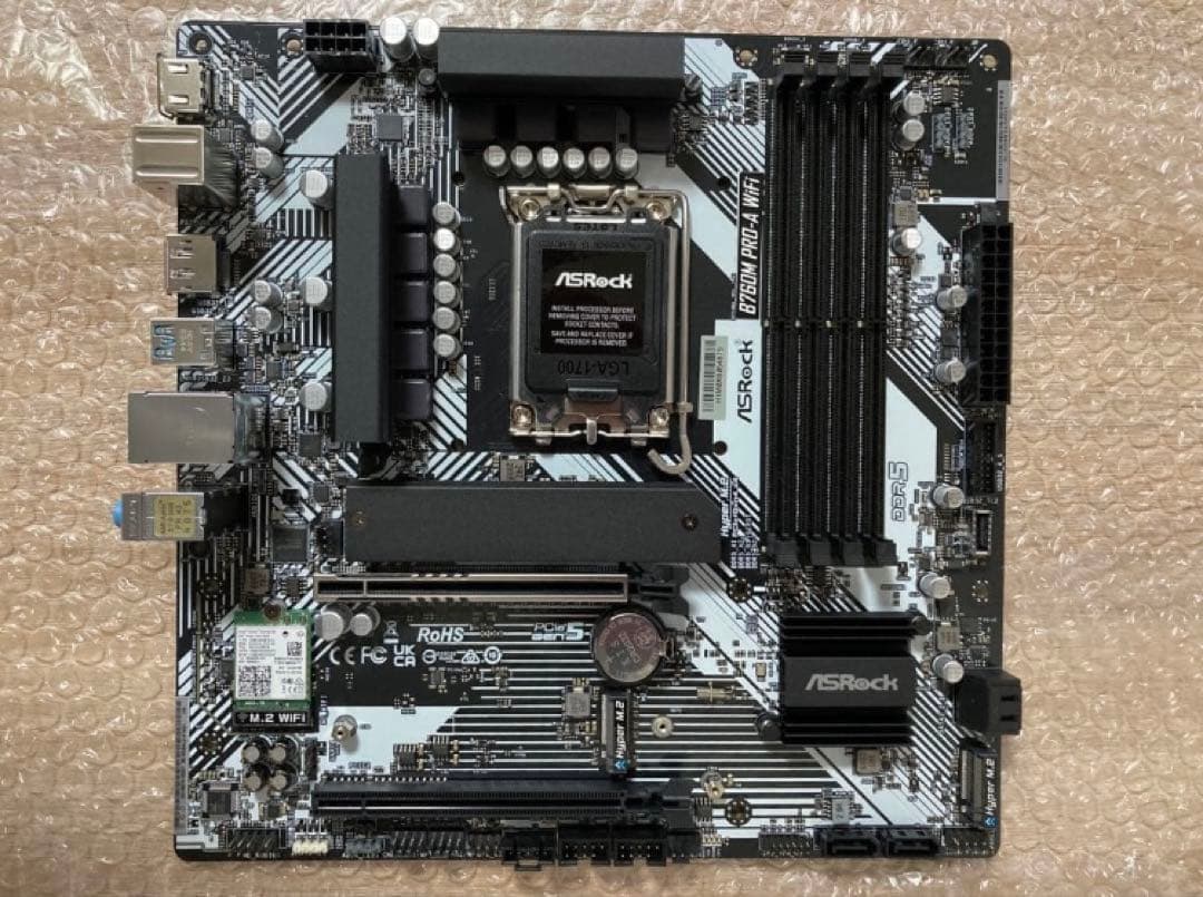 【新品未使用】ASRock B760M PRO-A WiFi マザーボード
