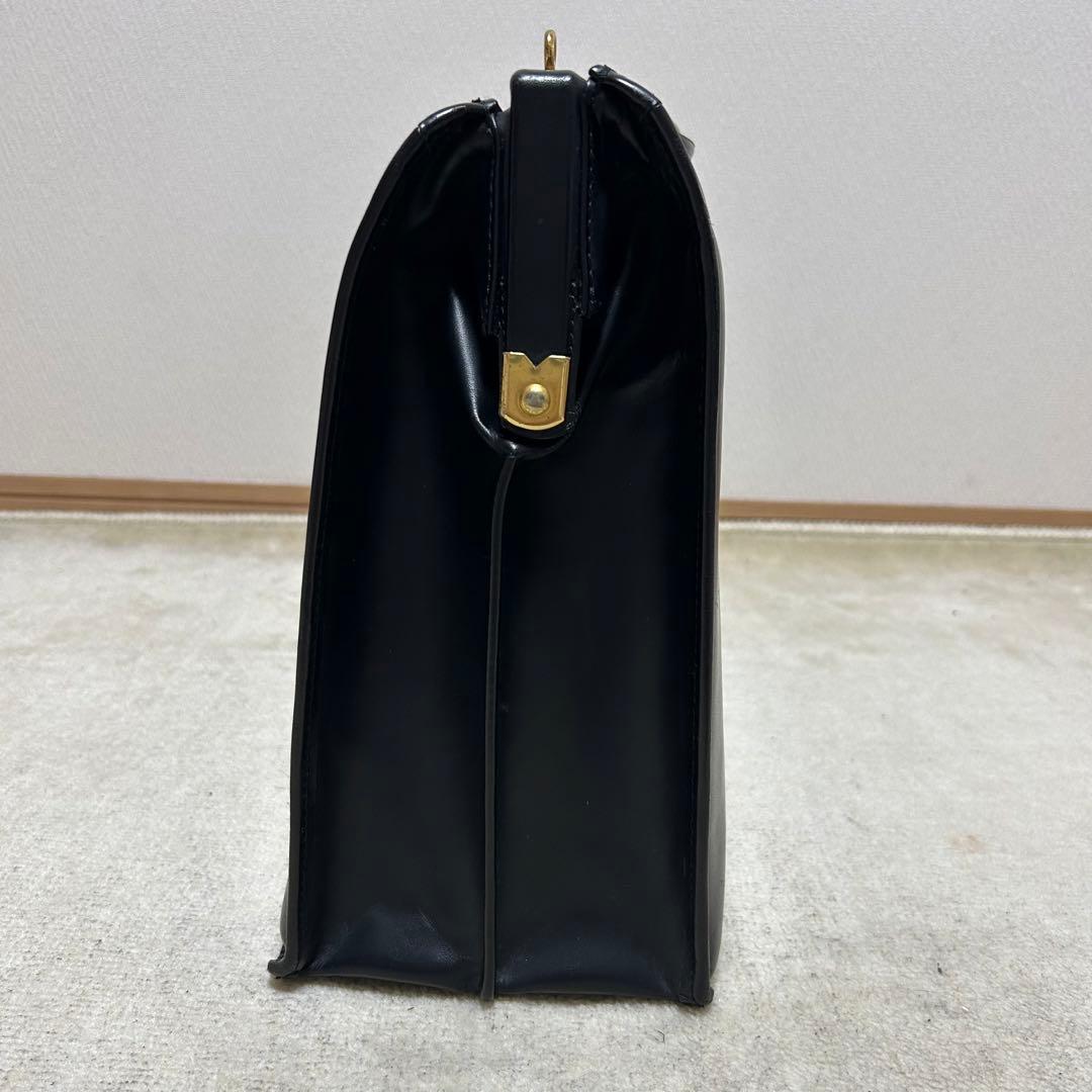 希少　ポーター　PORTER ダレスバッグ　ドクターズバッグ　オールレザー　黒