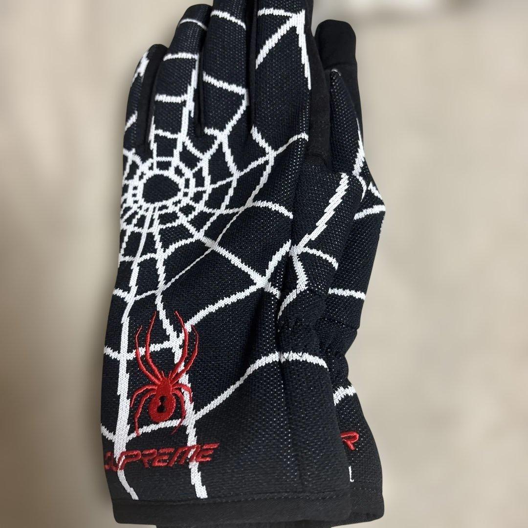 あ*み様 Supreme Spyder Gloves　黒　Mサイズ