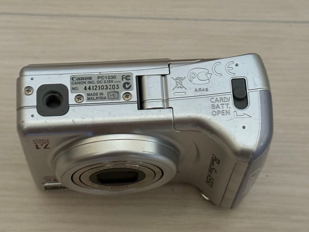 canon PowerShot A550 デジカメ付属品あり
