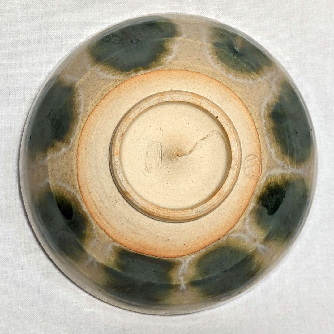 県重要無形文化財 黒井一楽 虫明焼 茶盌 共箱 茶道具 抹茶碗 抹茶茶碗 食器